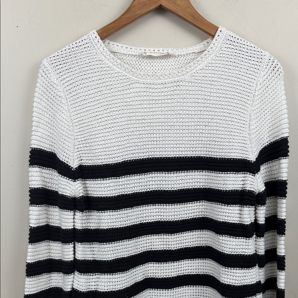 Everlane THE ORGANIC COTTON OPEN-STITCH CREW large - Picture 8 of 16